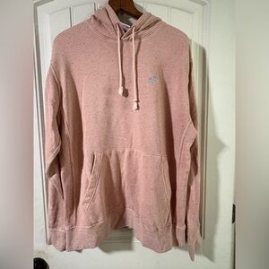 Nike Light Pink Speckled Hoodie Size Large